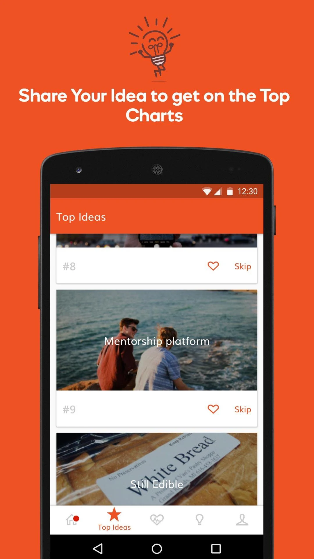 Flare - Share Business Ideas screenshot